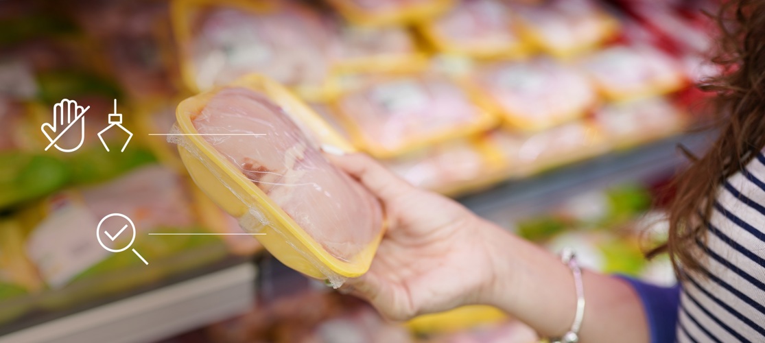 Food Safety Supermarket Icons