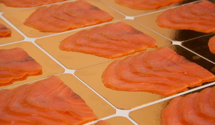 Salmon slicing expertise