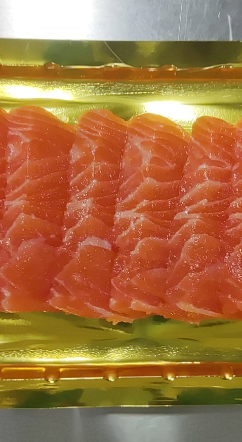 Trout Fresh sliced product