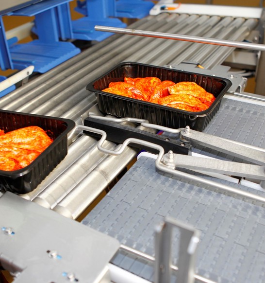 Inline Marinating Tray Traytrack